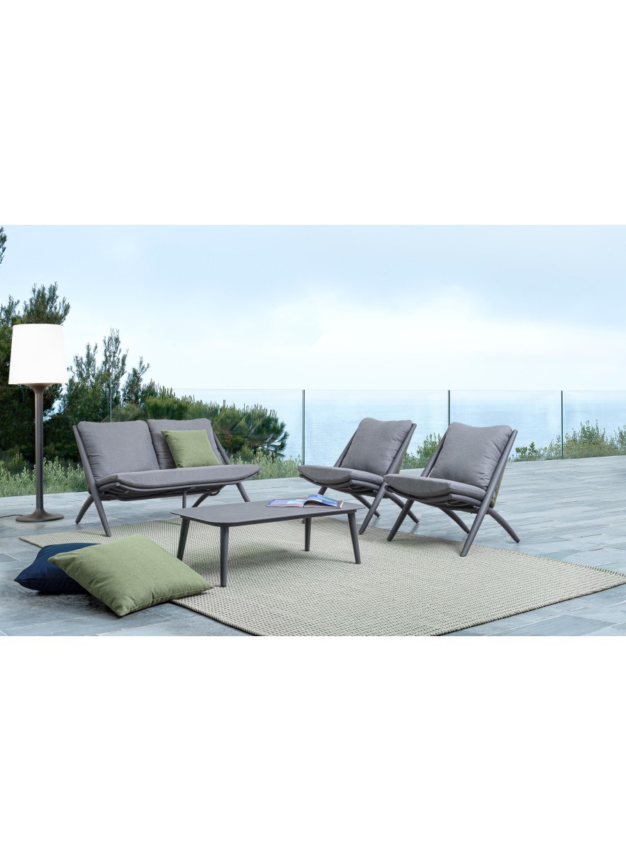 Sofá 2PL C-Coj Aloha Antracita...