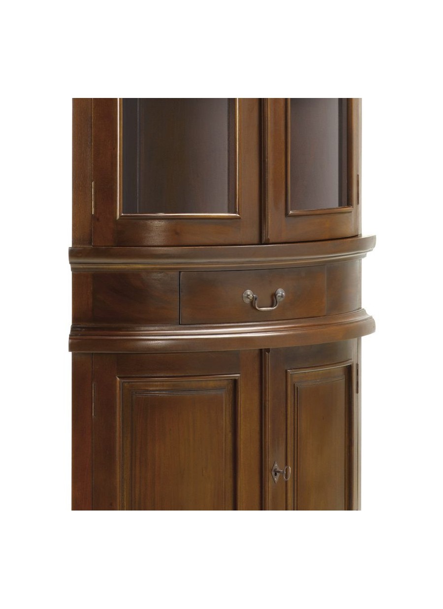 Vitrina Vintage rinconera  50x50x190cm