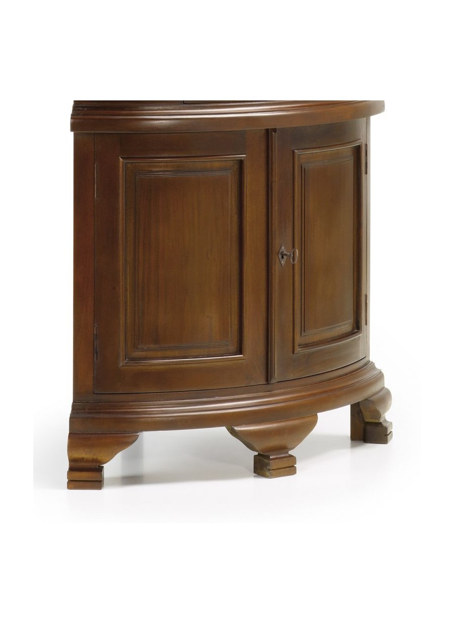 Vitrina Vintage rinconera  50x50x190cm