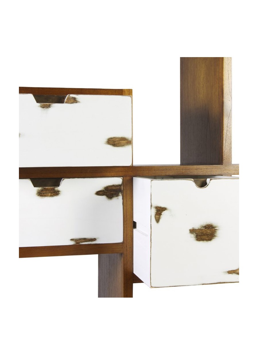 Libreria Nordic 4 cajones y 8 huecos...