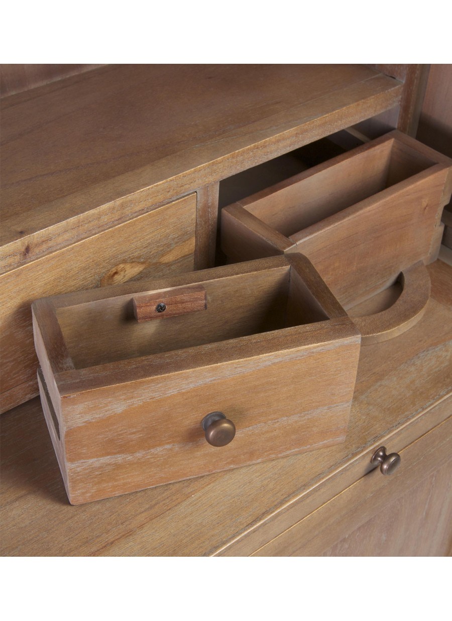 Libreria Kaki 3 cajones, 2 puertas y...