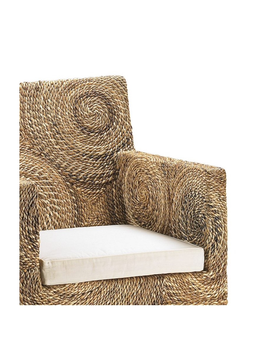 Sillon Rattan banana 56x60x85