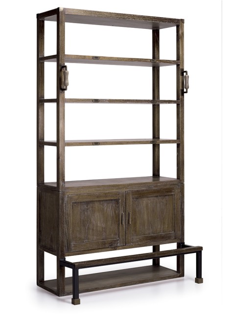 Libreria Industrial concept 120x40-63x220 Ref. 1046/306001 Moycor