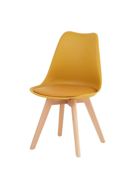 Silla Karina mostaza...