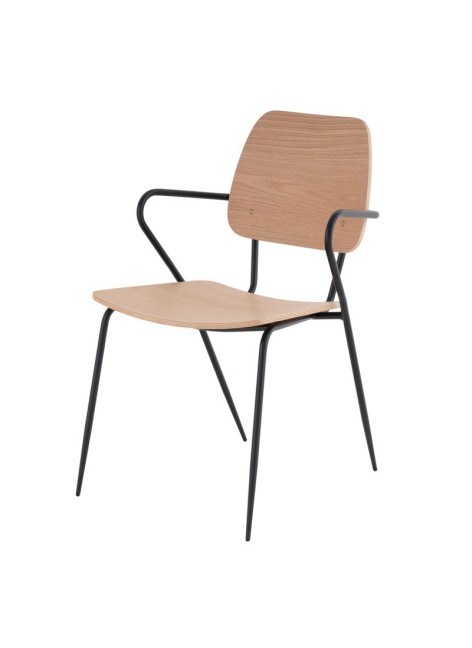 Silla Anna roble 55x55x82...