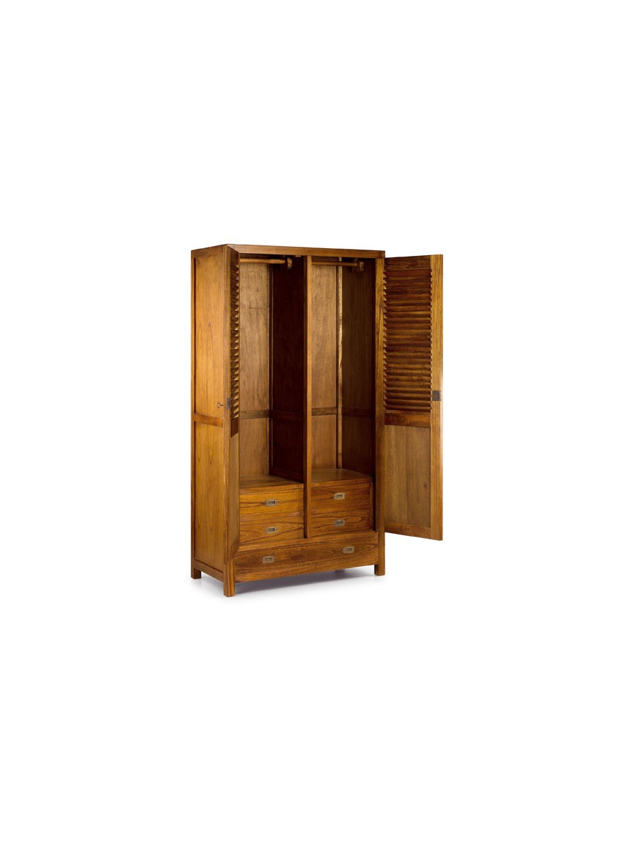 Armario Star Marco Polo 4+1 Cajones y 2 Puertas 108X50X200 Ref. STAR 301882 Moycor