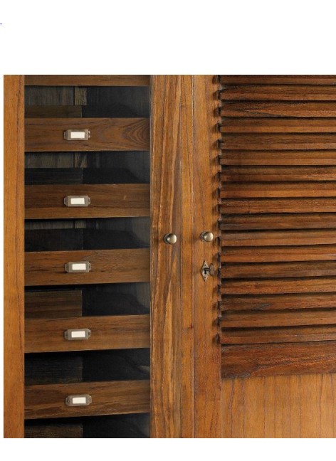 Armario Star Persiana 2+1 Cajones y Zapatero Interior 108X50X200 Ref. STAR 30188 Moycor 2