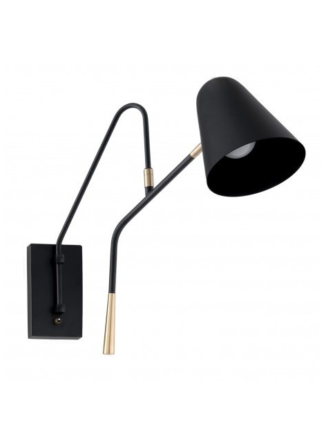 Aplique Aliga negro 15x50x42 