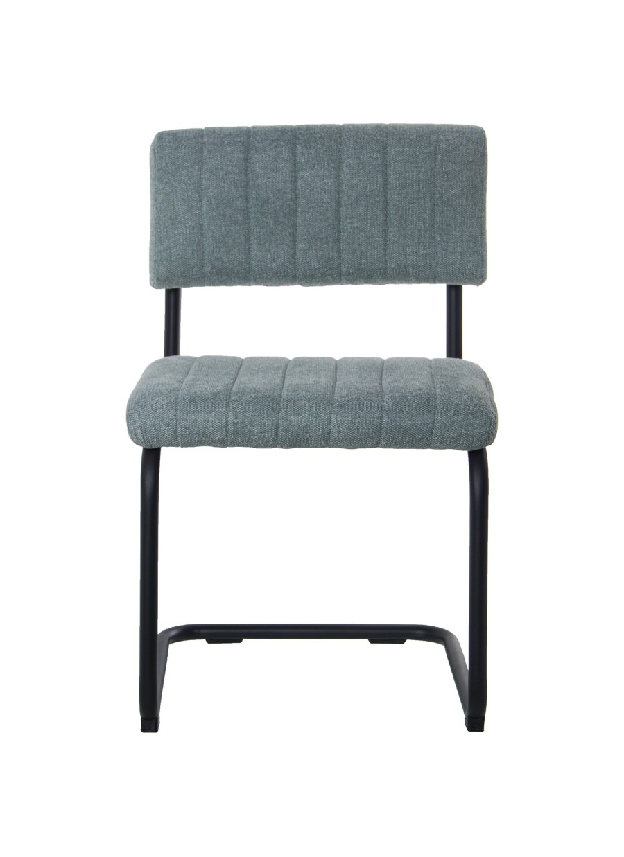 4 sillas Fiber azul claro 50x48x82 cm