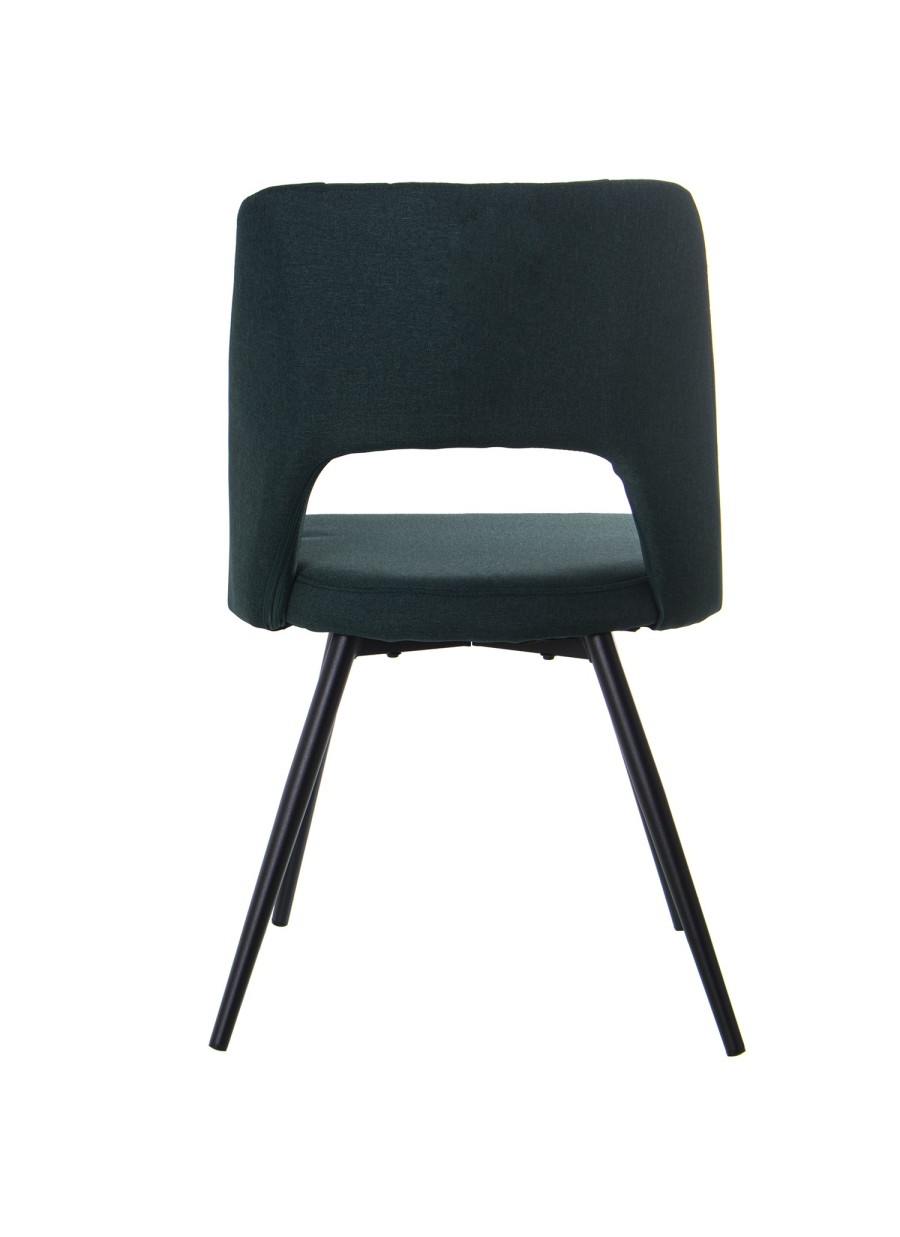 4 sillas Jorge Tapizado Verde...