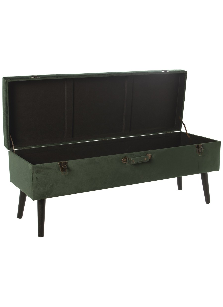 Set 3 Arcones Madera Verde Oscuro 120x41x51 Ref. 396/49084