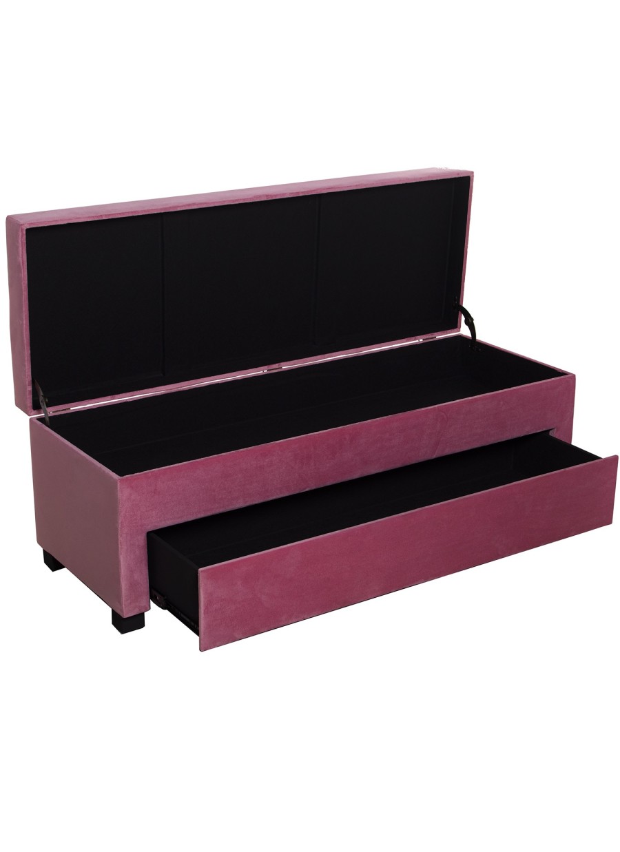 Banqueta Selene Zapatero Madera Rosa...