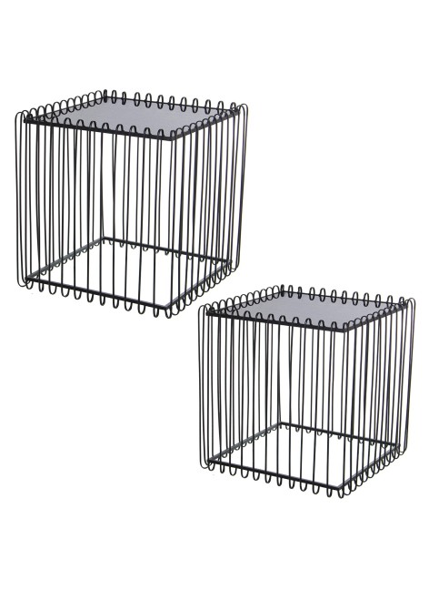 2 Mesas Anna Metal y...