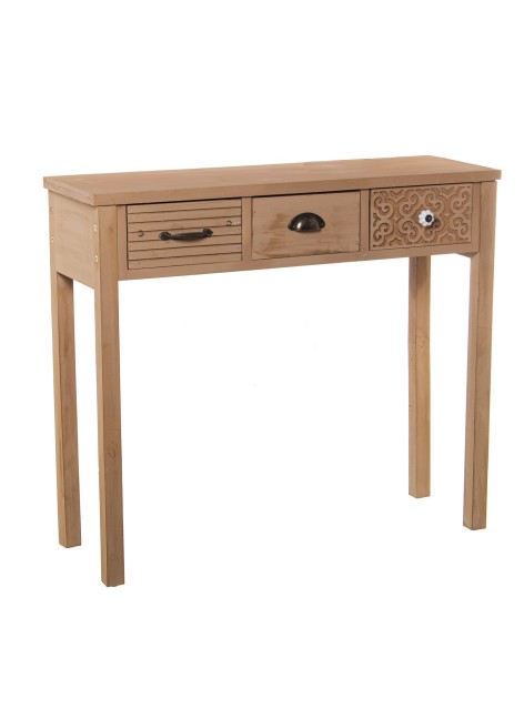 Mesa Vigo Madera Cajones...