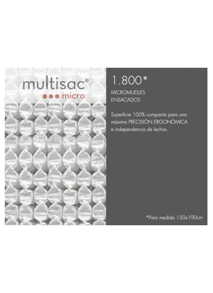 COLCHÓN SONPURA DE MUELLES ENSACADOS...