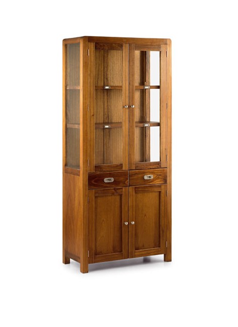 Vitrina Flash 2 +2 Puertas y 2 Cajones 85X40X190 Ref. 1046/301508 Moycor