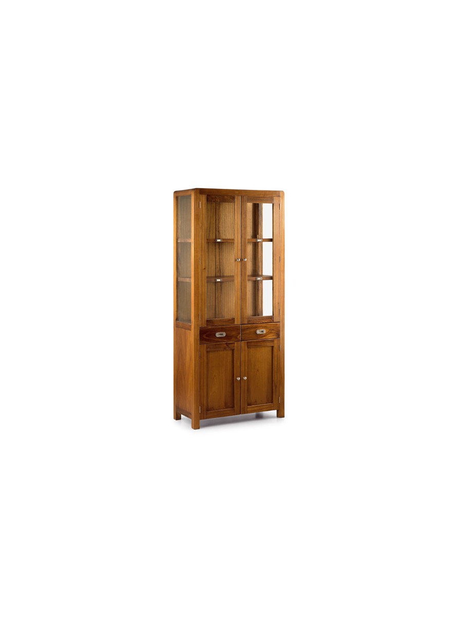Vitrina Flash 2 +2 Puertas y 2 Cajones 85X40X190 Ref. 1046/301508 Moycor