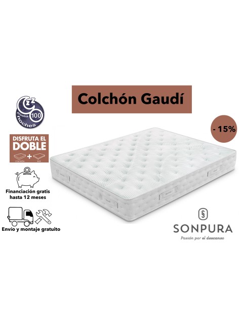 COLCHÓN SONPURA DE MUELLES...