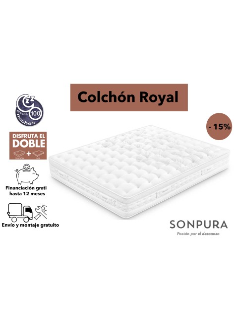 COLCHÓN SONPURA DE MUELLES...