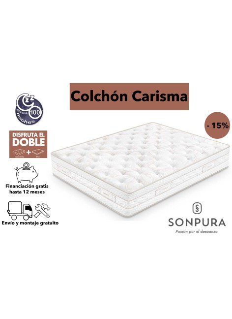 COLCHÓN SONPURA DE MUELLES...