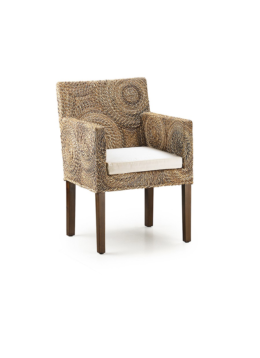 Sillon Rattan banana 56x60x85 Ref. 1046/24374 Moycor