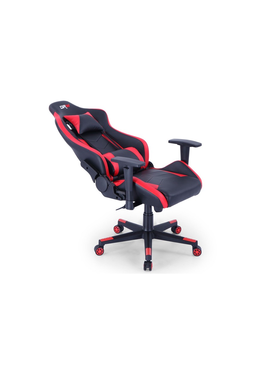 Sillón Gaming Rojo y Negro PRO...