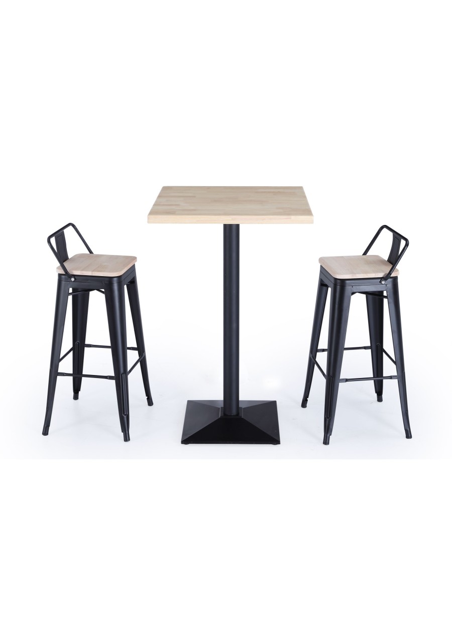 Taburete Alto Tolix Negro Asiento...