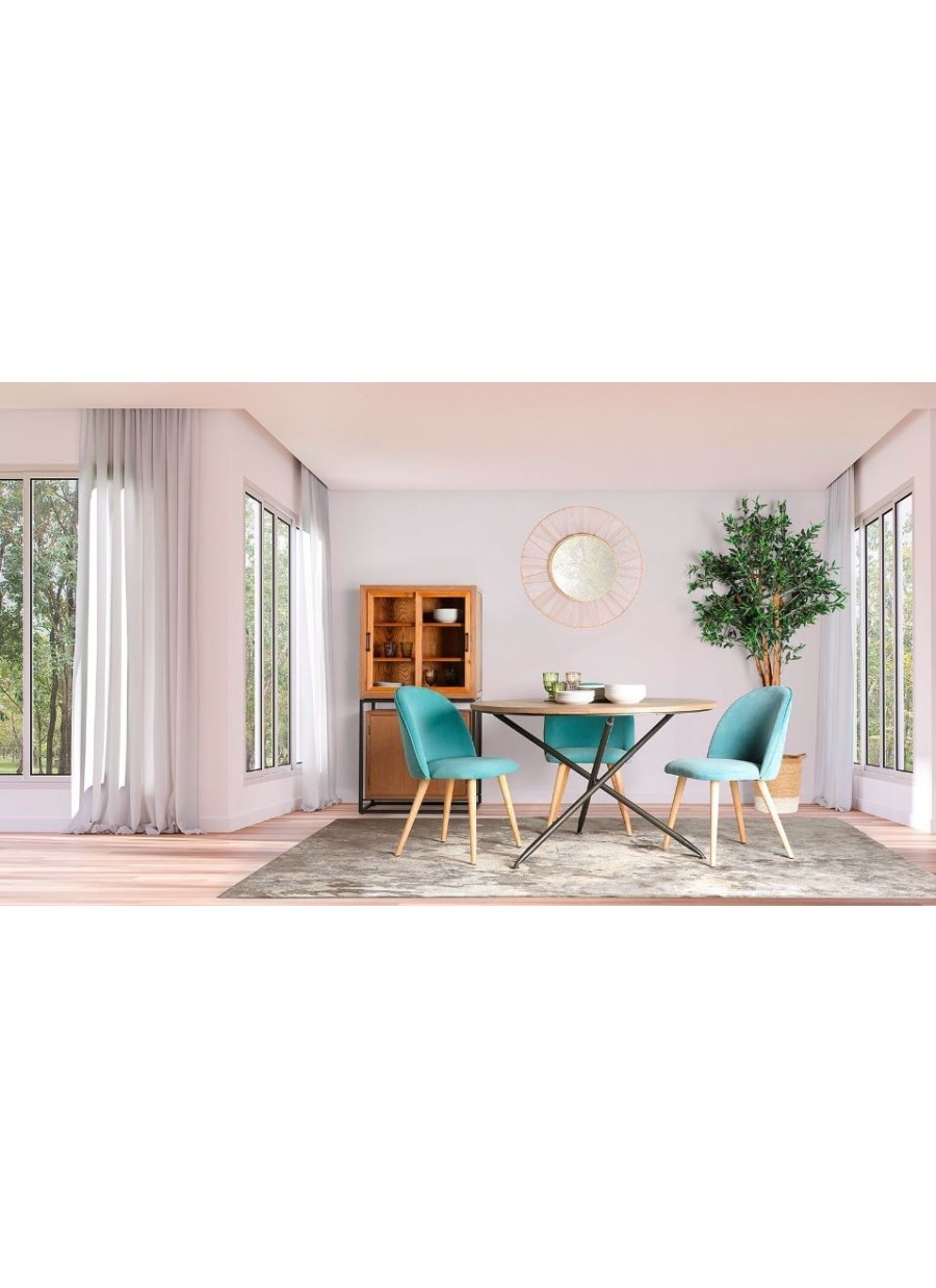 Mesa Comedor Tirkane 120x120x75 