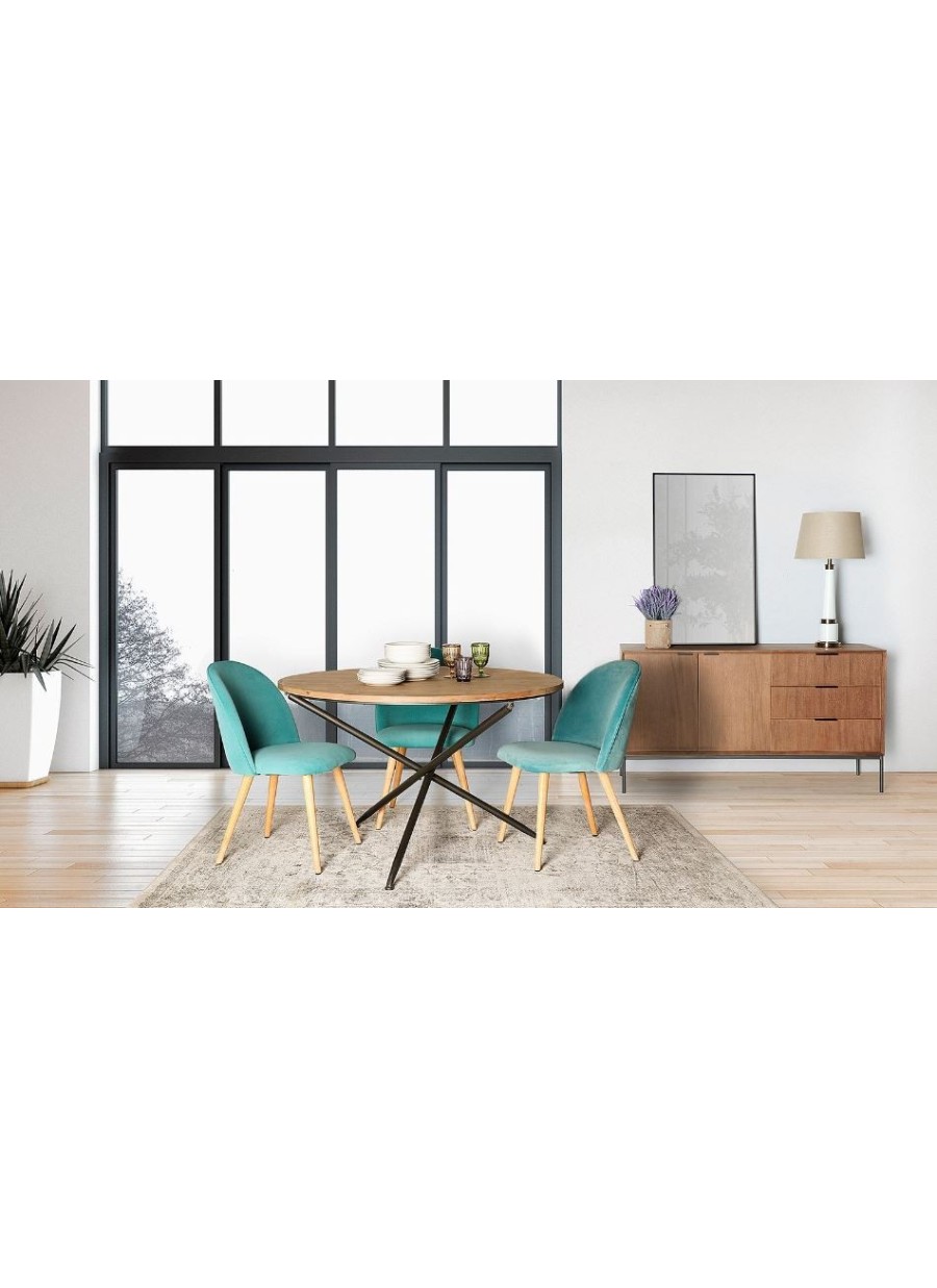 Mesa Comedor Tirkane 120x120x75 