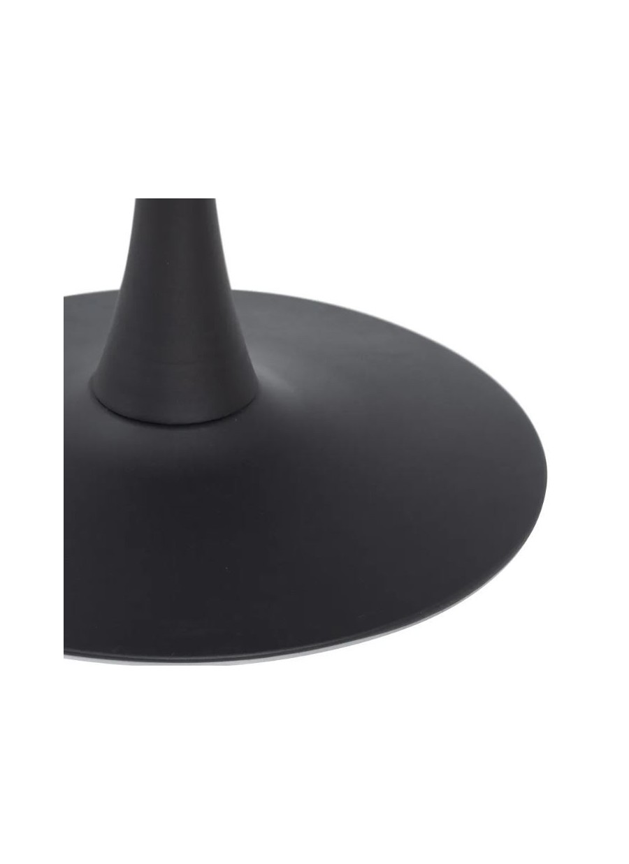 Mesa Comedor Natural-Negro Metal...