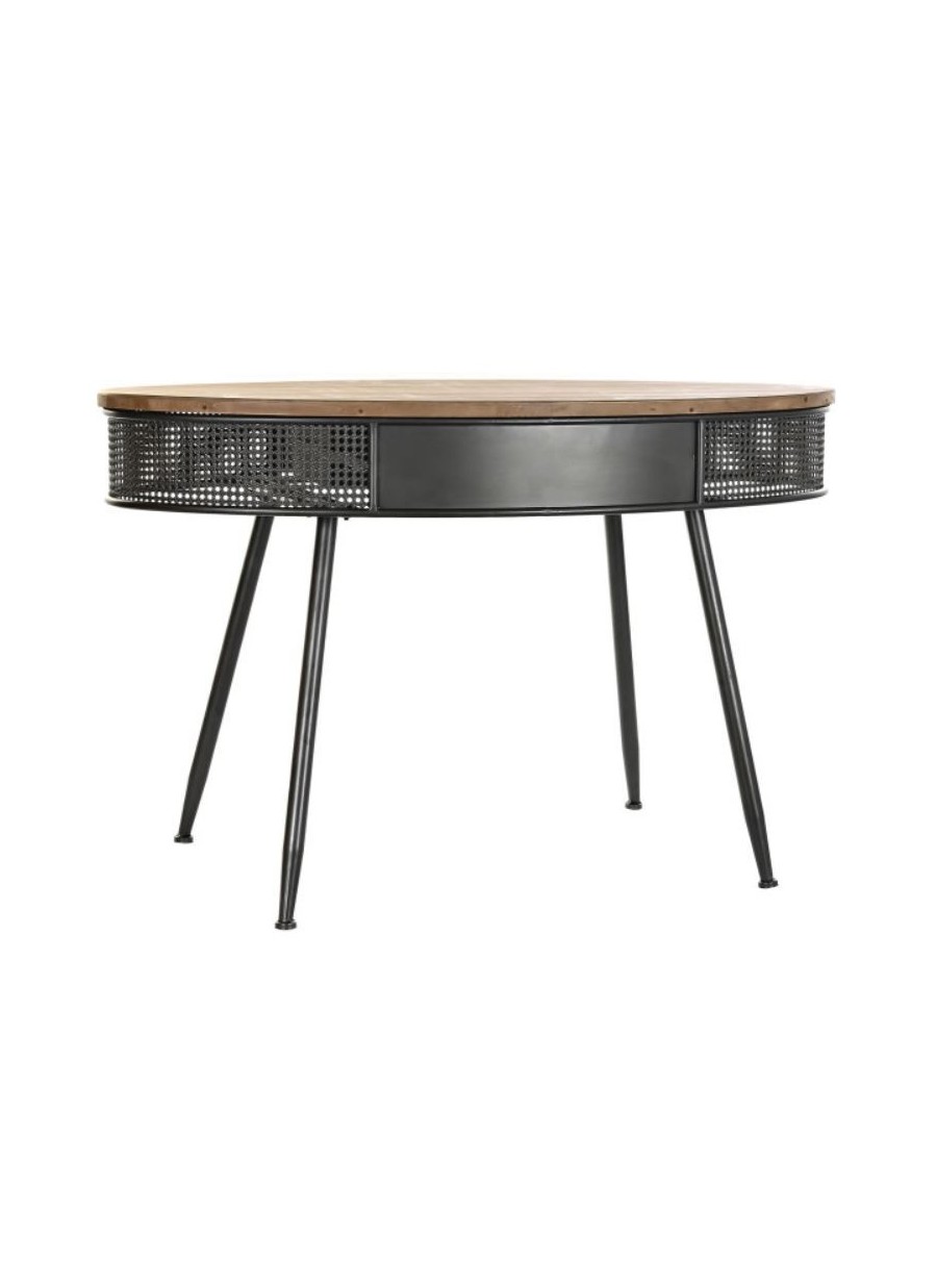 Consola Cusco Abeto y Metal 120x65x77 cm