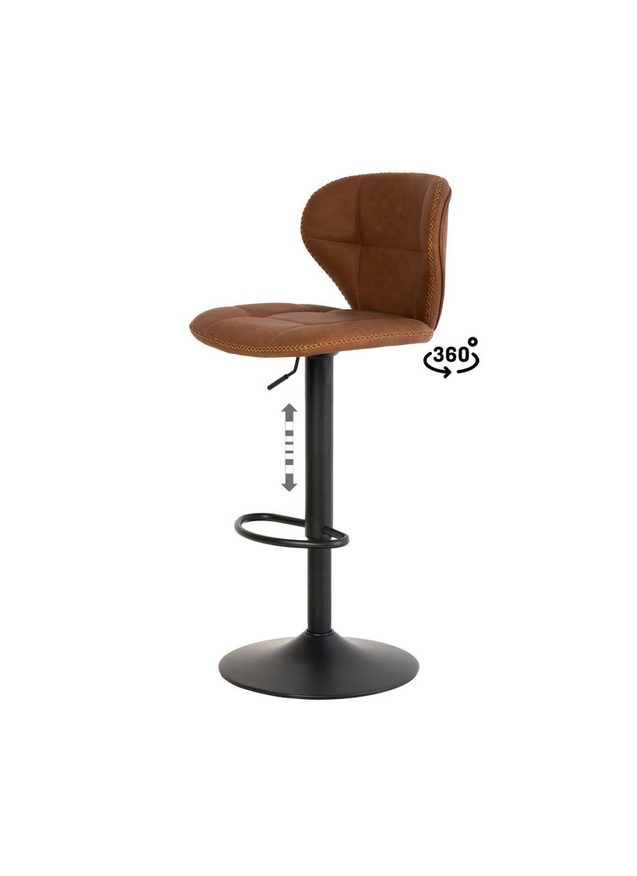 Taburete Piper Marrón 45x48,5x111...