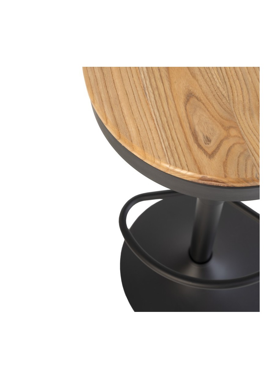 Taburete Barret Negro 38,5x39x80...