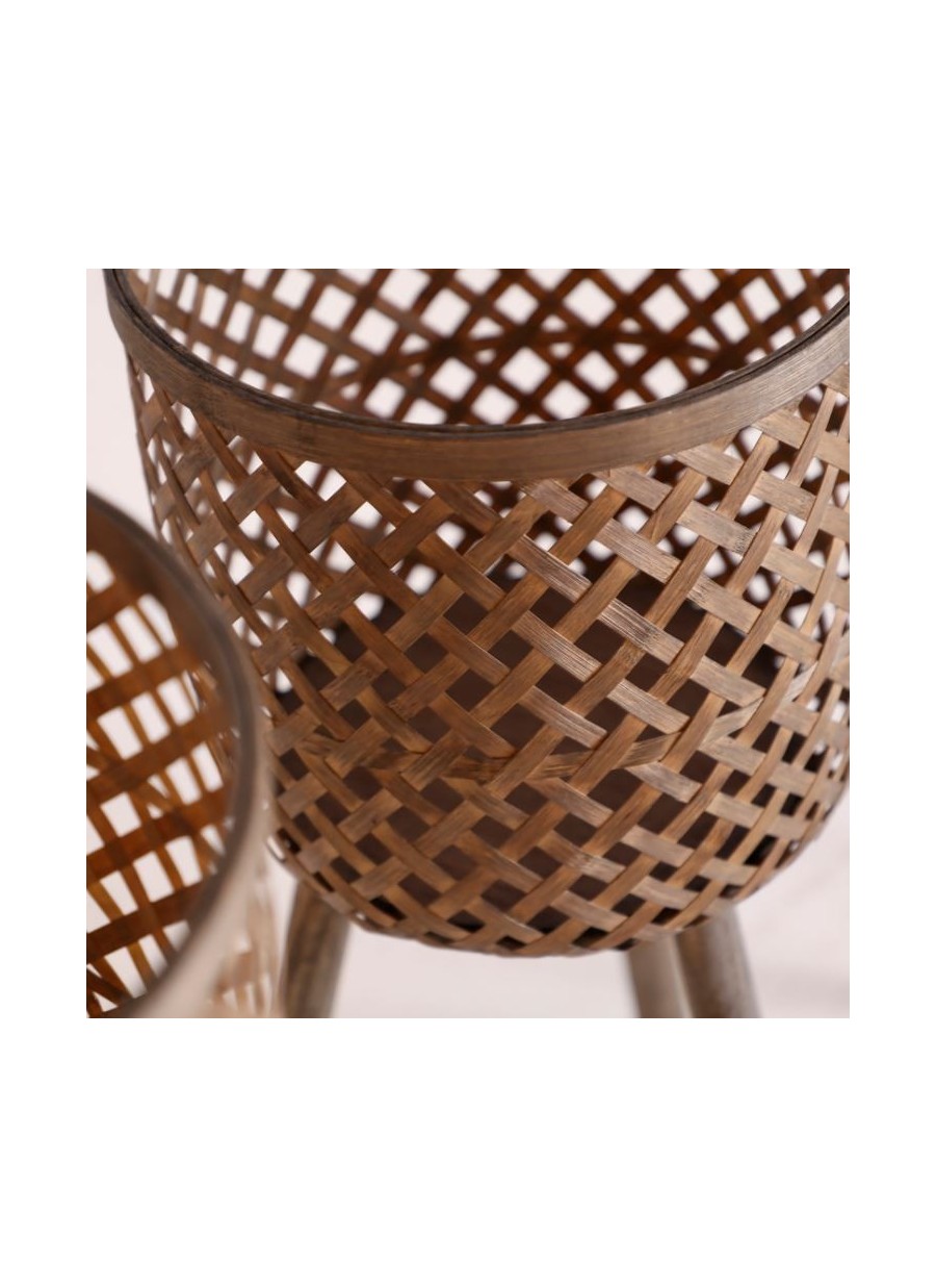 Macetero J/3 34x34x70 