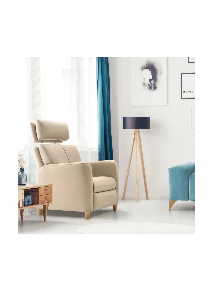 Sillón Capri 4 patas metálicas...