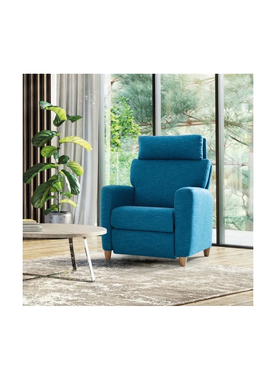 Sillón Capri 4 patas metálicas...