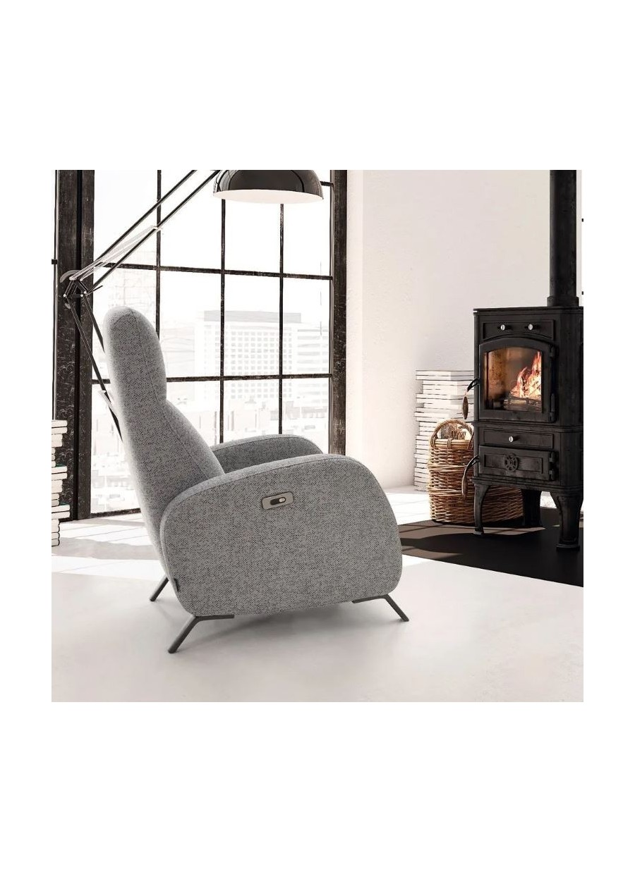 Sillón Madison 4 patas metálicas...