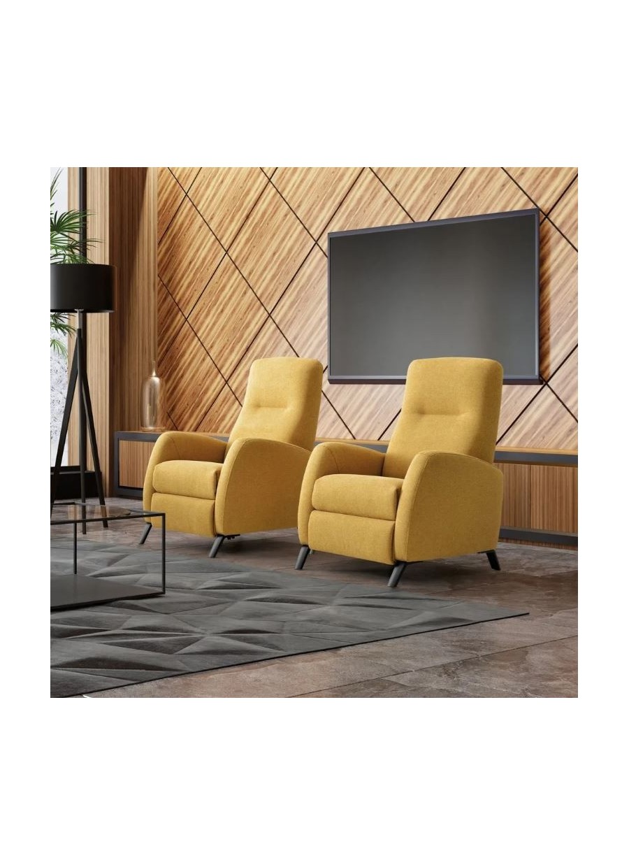 Sillón Siroco 4 patas metálicas...