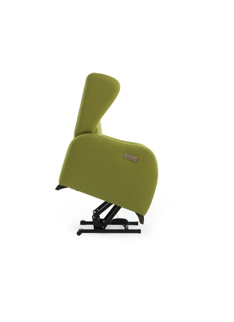 Sillón Derby 4 patas madera wengue...