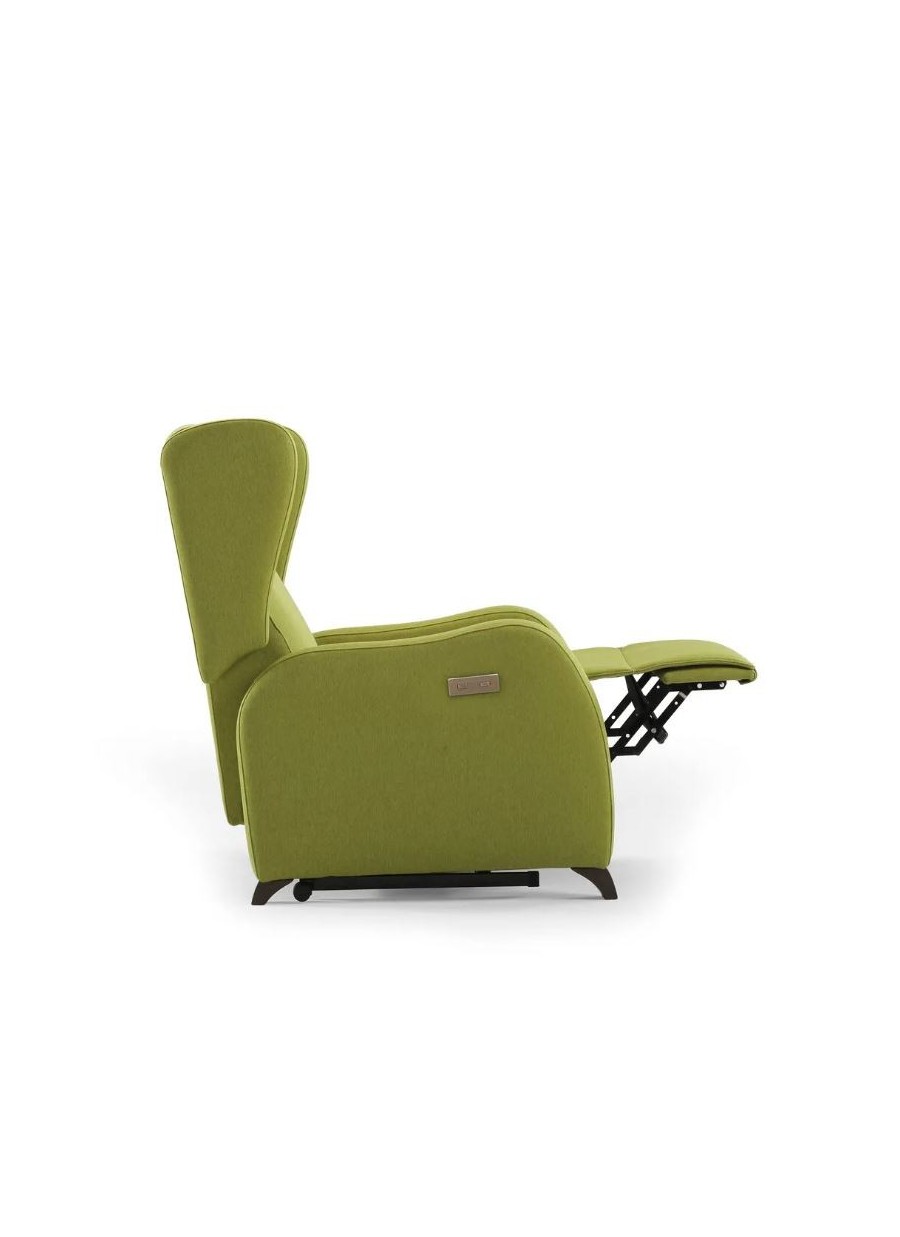 Sillón Derby 4 patas madera wengue...