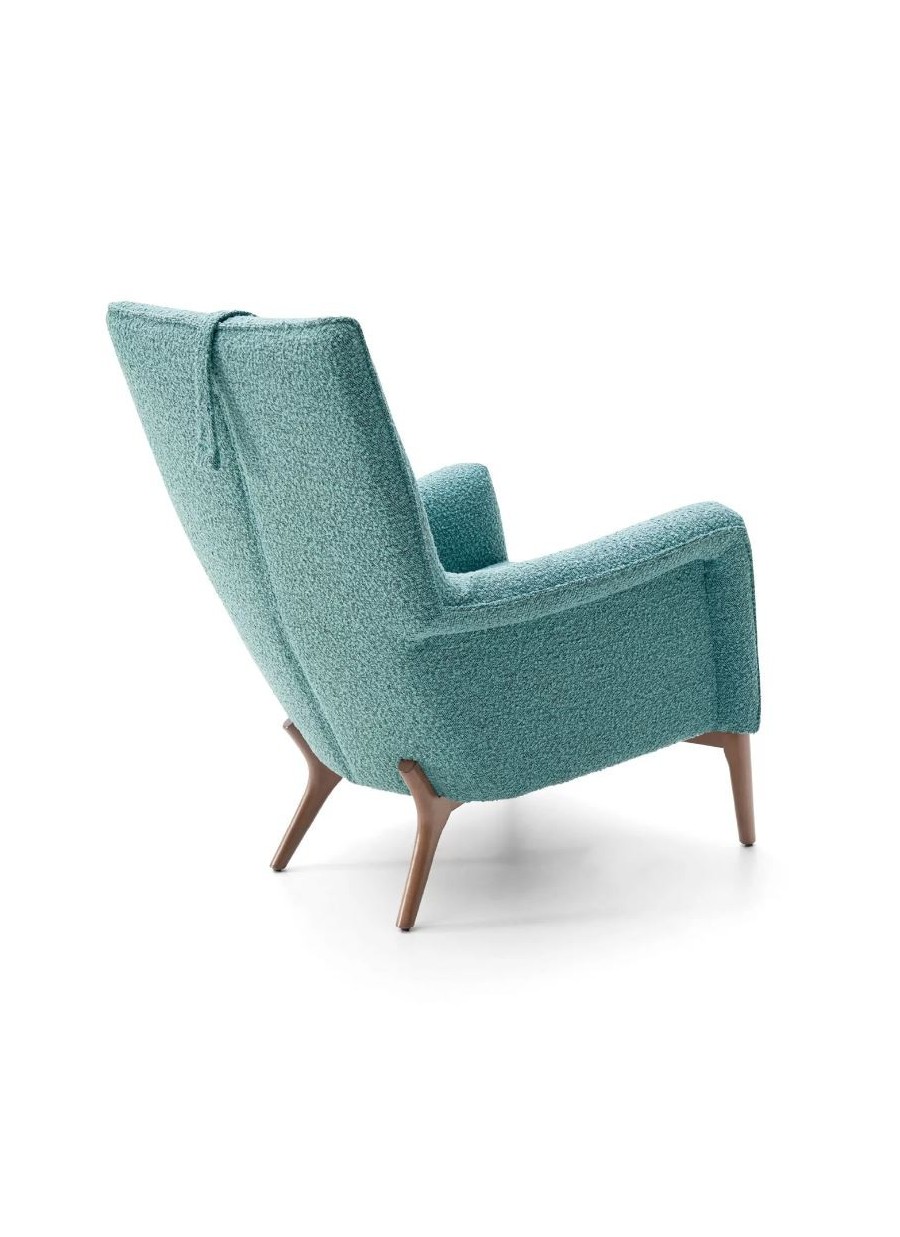 Butaca Agata 4 patas fijas 75x92x101...