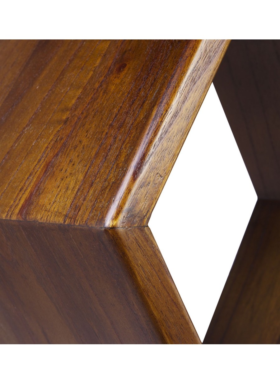 Estante Artic Hexagonal 40x25x40 