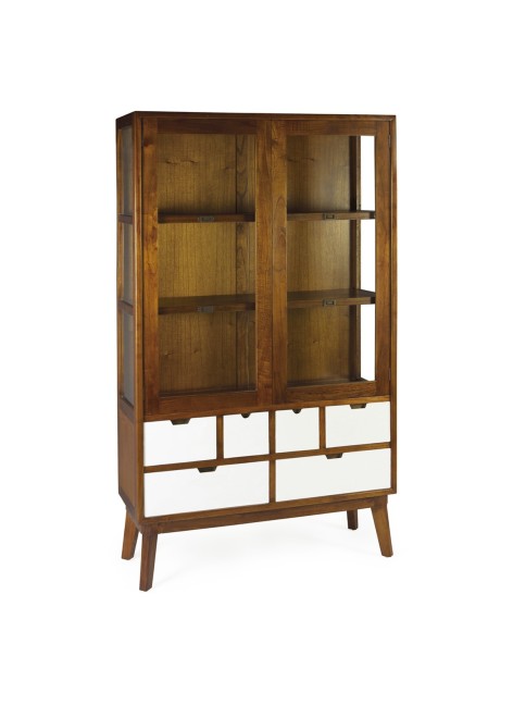 Vitrina Artic 6 Cajones y 2 Puertas 105X40X180 Ref. 1046/317014 Moycor. 2