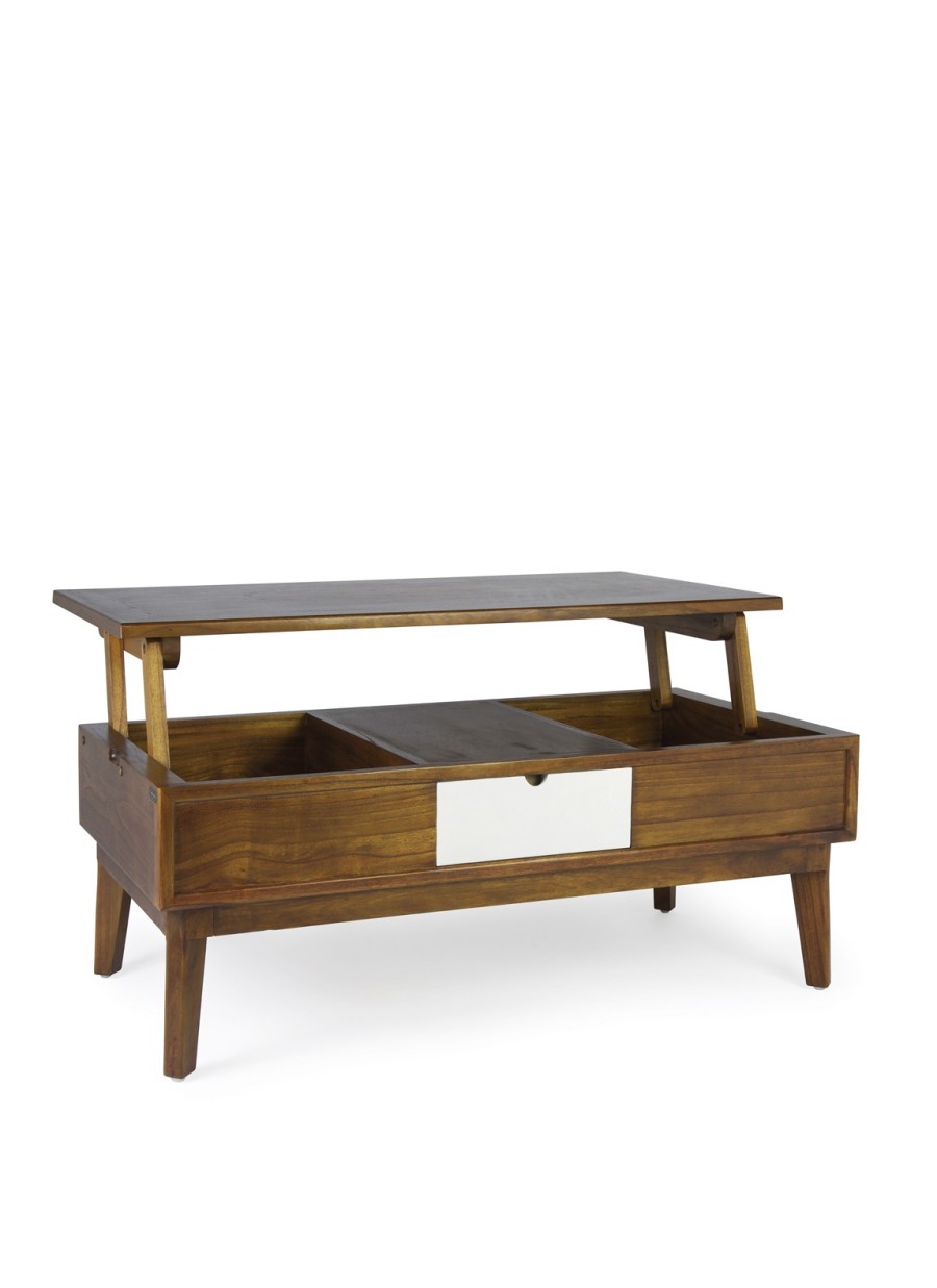 Mesa de centro Artic 2 Cajones Top...