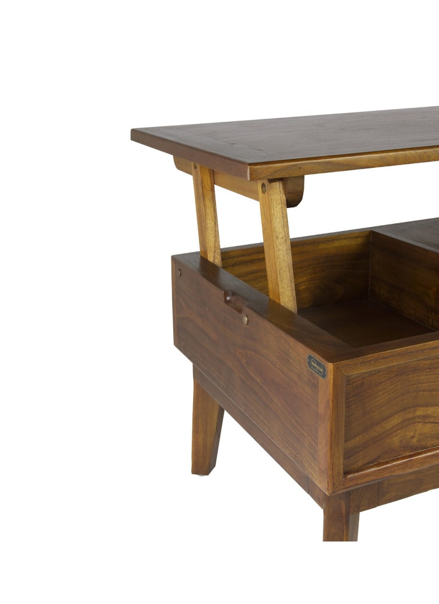 Mesa de centro Artic 2 Cajones Top...