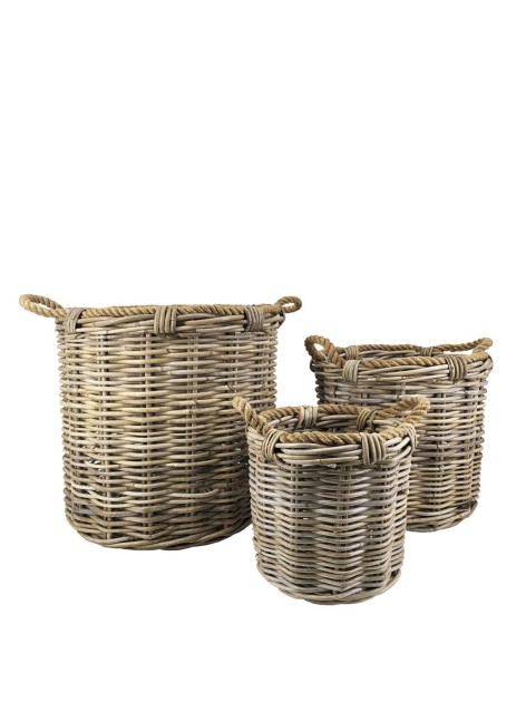 Cesta Rattan Kubu Redondas...