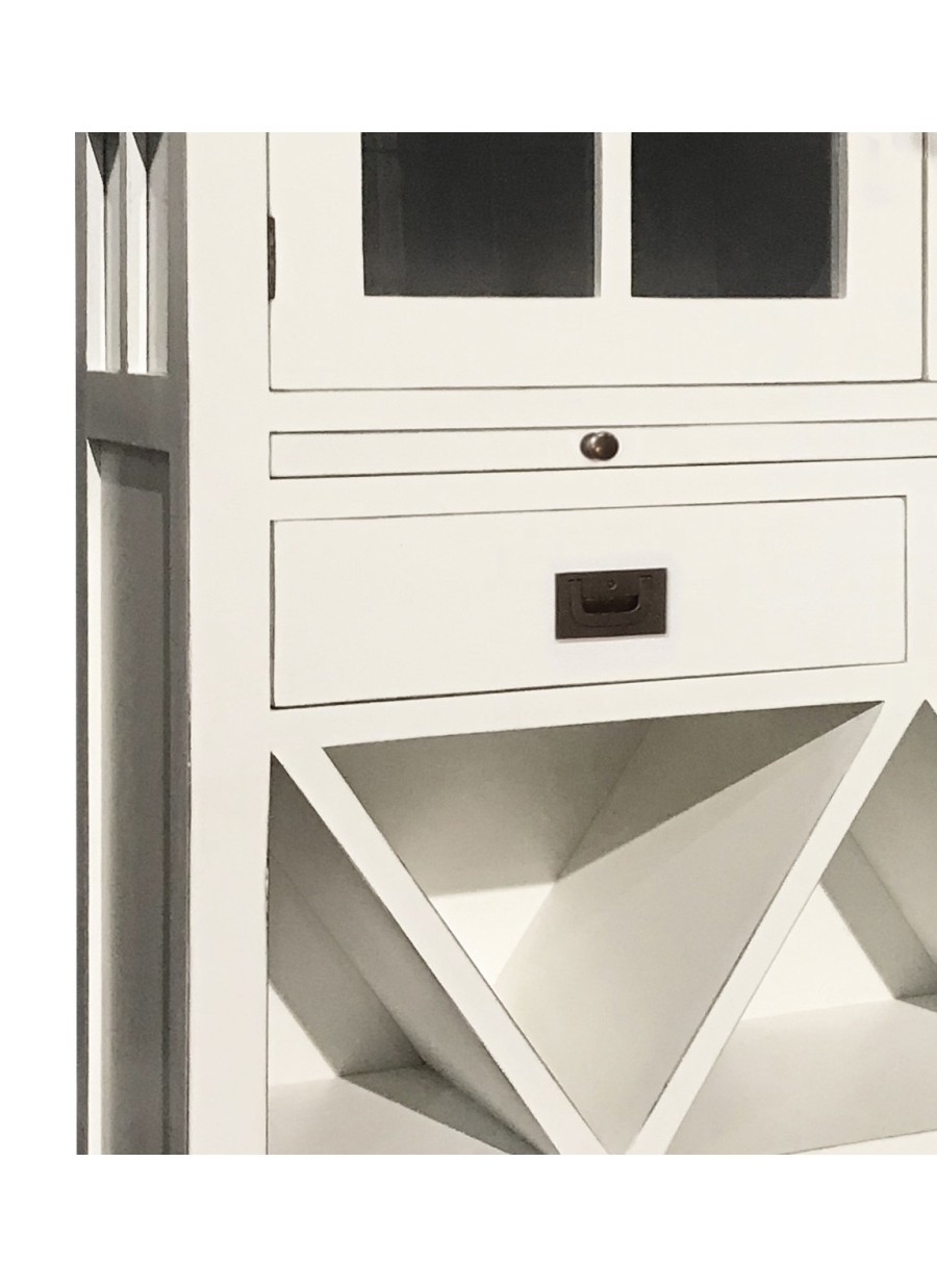 Vitrina Everest 2 cajones 2 puertas +...