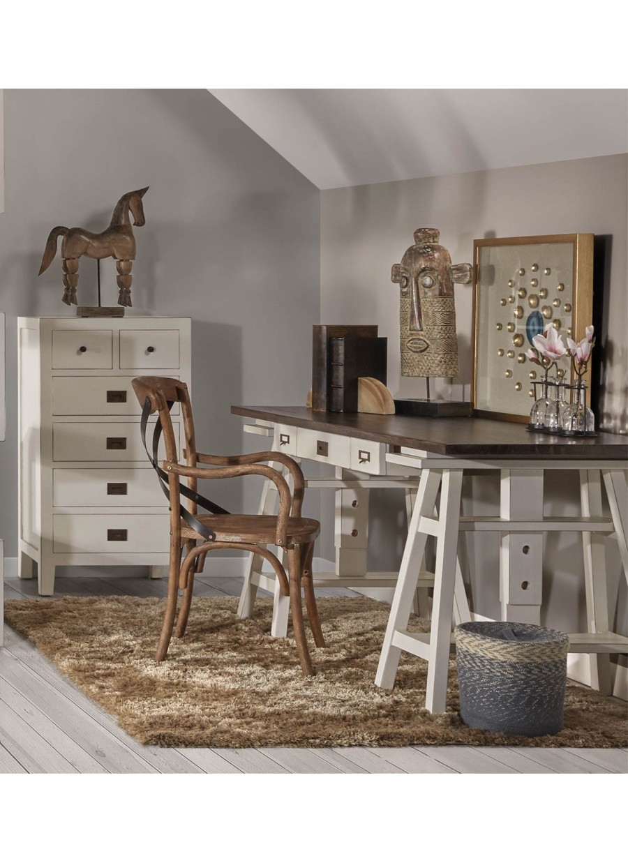 Cómoda Everest Estrecha 6 cajones...