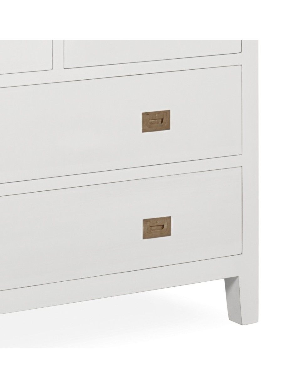 Cómoda Everest 8 cajones 110x45x100 