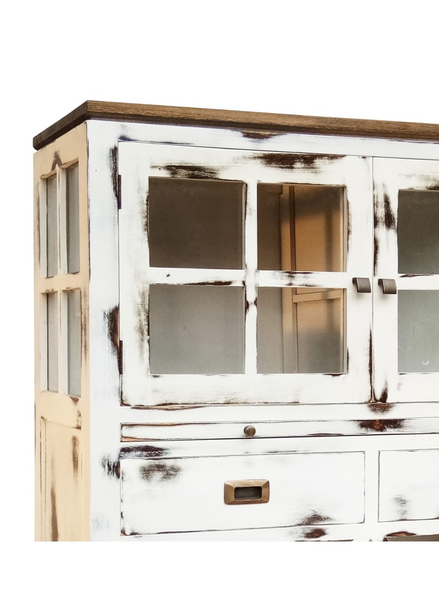 Vitrina Everest 2 cajones 2 puertas +...